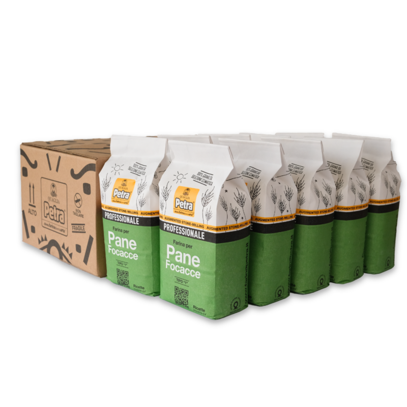 PETRA pane e focacce da 1kg - Box 10 cf